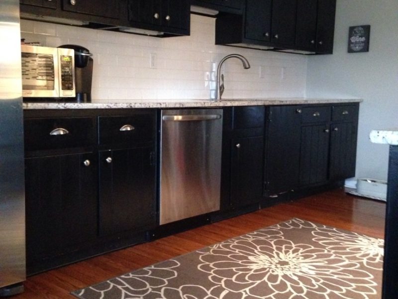 Cabinets Black Suburban Painting Co